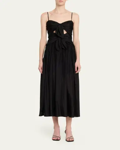Zimmermann Aster Scarf Midi Dress | Thumbnail 2 Zimmermann Aster Scarf Midi Dress | Thumbnail 2