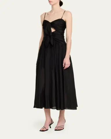 Zimmermann Aster Scarf Midi Dress | Thumbnail 4 Zimmermann Aster Scarf Midi Dress | Thumbnail 4