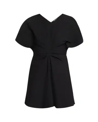 A.L.C. Leni Short-Sleeve Linen-Blend Mini Dress | Thumbnail 1