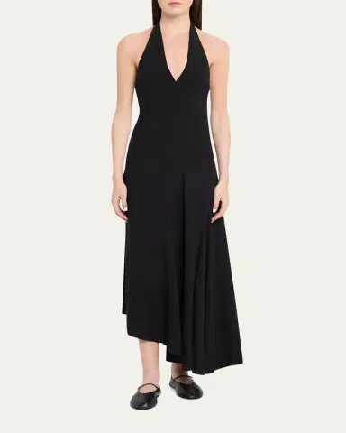 A.L.C. Celina Linen-Blend Halter Dress | Thumbnail 2