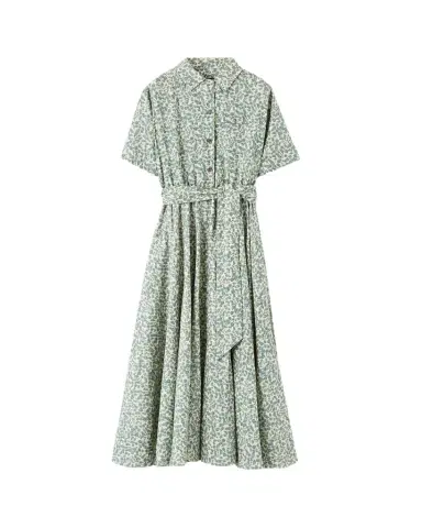 Loro Piana Shelly Floral-Print Linen Shirtdress | Thumbnail 1