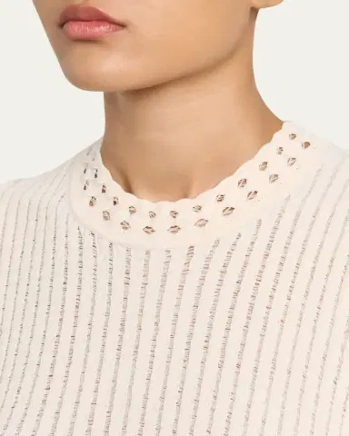 Jason Wu Collection Openwork Cable Knit Sleeveless Sweater | Thumbnail 5 Jason Wu Collection Openwork Cable Knit Sleeveless Sweater | Thumbnail 5