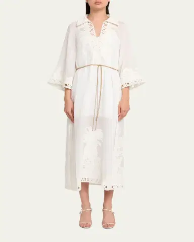 Zimmermann Indra Embroidered Maxi Dress | Thumbnail 2