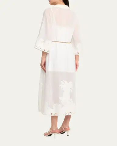 Zimmermann Indra Embroidered Maxi Dress | Thumbnail 3