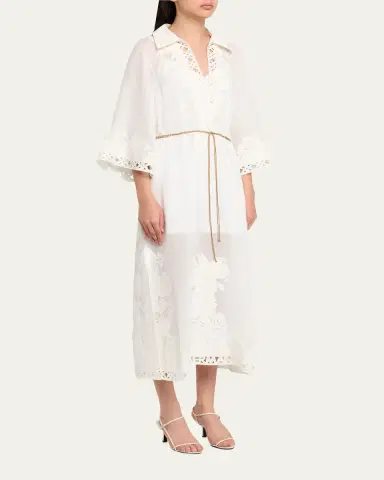 Zimmermann Indra Embroidered Maxi Dress | Thumbnail 4
