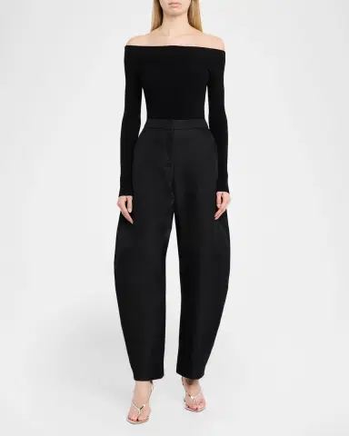 Alaïa Mirrored Leather Invisible Wedge Thong Sandals | Thumbnail 5 Alaïa Mirrored Leather Invisible Wedge Thong Sandals | Thumbnail 5
