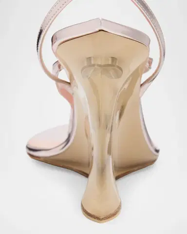 Alaïa Mirrored Leather Invisible Wedge Thong Sandals | Thumbnail 7 Alaïa Mirrored Leather Invisible Wedge Thong Sandals | Thumbnail 7