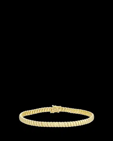 Anita Ko 18K Yellow Gold Thin Zoe Bracelet | Thumbnail 2