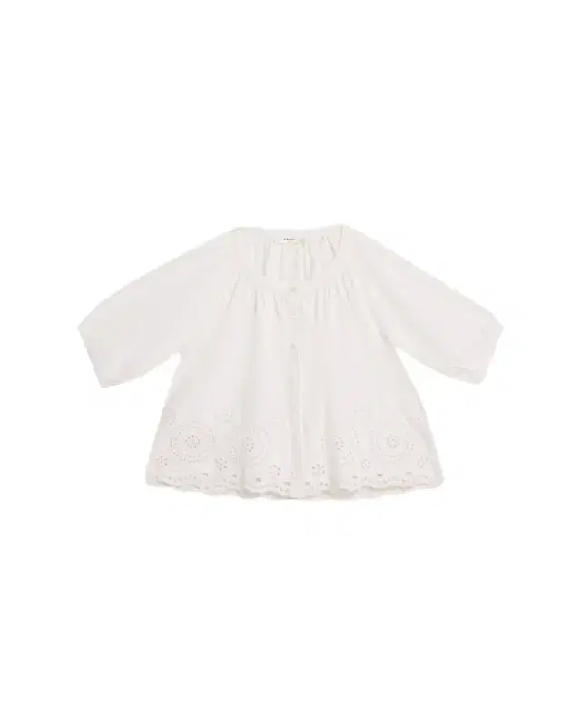FRAME The Eyelet Resort Blouse