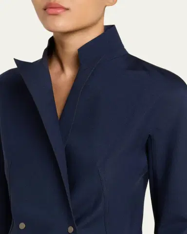Giorgio Armani Structured Scuba Double-Breasted Jackets | Thumbnail 5 Giorgio Armani Structured Scuba Double-Breasted Jackets | Thumbnail 5