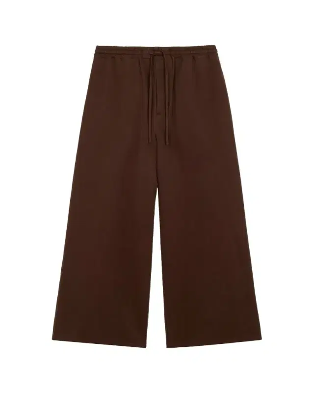 Loewe x Paula's Ibiza Men's Washed Satin Wide-Leg Drawstring Pants
