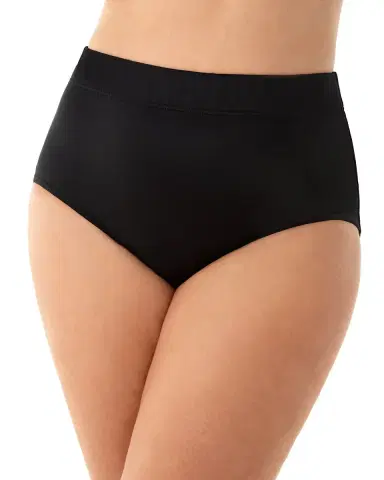 Miraclesuit Plus Size Basic Full-Coverage Bikini Bottom | Thumbnail 1