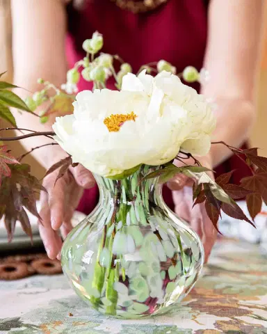 Juliska Puro Glass Vase, 6" | Thumbnail 3