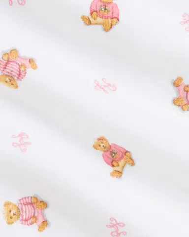 Polo Ralph Lauren Girl's Polo Bear 3-Piece Gift Set, Size Newborn-9M | Thumbnail 2