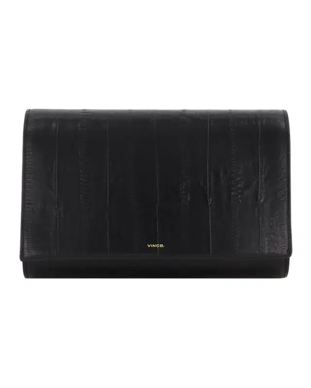 Eel Leather Crossbody Wallet