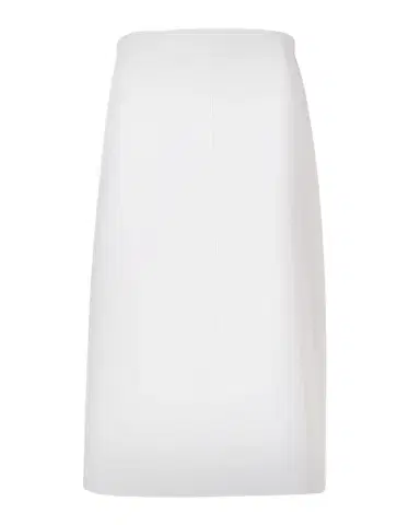 Akris Textured Cotton Knee-Length Skirt | Thumbnail 1