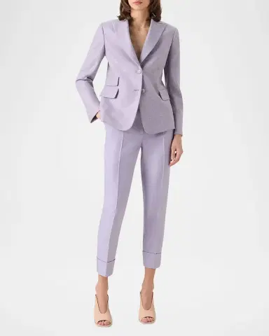 Akris Hans Single-Breasted Cashmere Jacket | Thumbnail 2