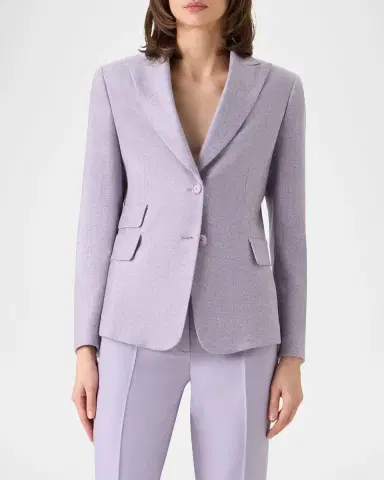 Akris Hans Single-Breasted Cashmere Jacket | Thumbnail 4