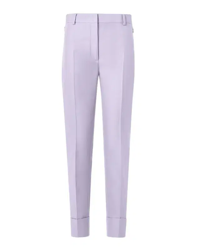 Akris Maxima Cotton Silk Cropped Pants