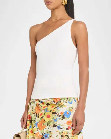 A.L.C. Marlee One-Shoulder Tank Top | Thumbnail 4