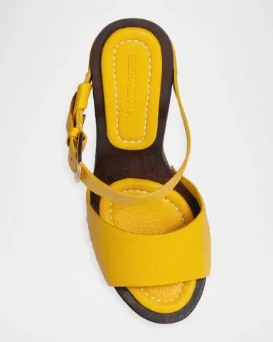 Bernardo 115mm Luxor Leather Platform Clogs | Thumbnail 3
