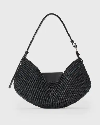 Loewe x Paula's Ibiza Swing Raffia Shoulder Bag | Thumbnail 2