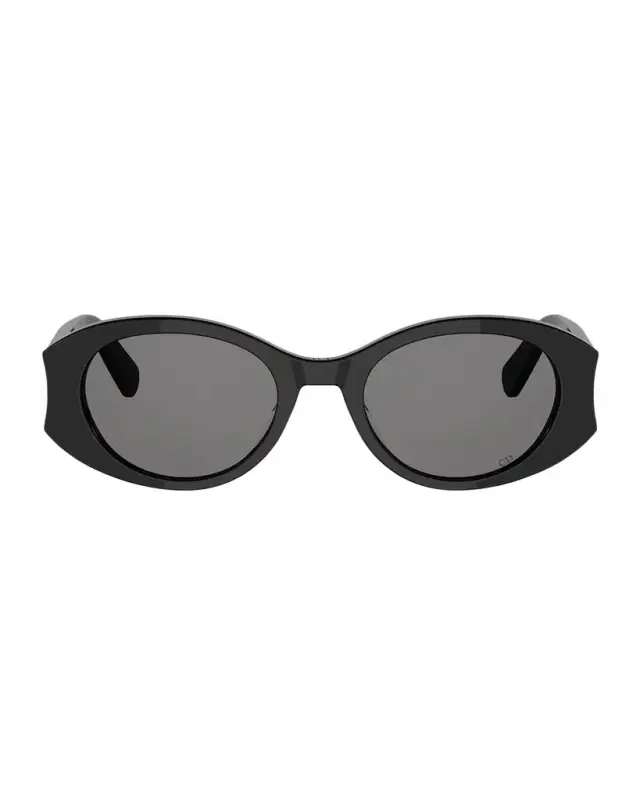 Dior Glow B3I 51mm Acetate Oval Sunglasses
