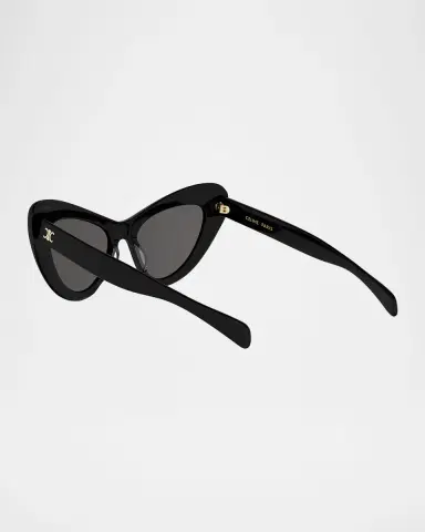 Celine Triomphe Mini HD 52mm Cat-Eye Sunglasses | Thumbnail 4 Celine Triomphe Mini HD 52mm Cat-Eye Sunglasses | Thumbnail 4