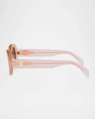 Celine Triomphe 52mm Oval Sunglasses | Thumbnail 3 Celine Triomphe 52mm Oval Sunglasses | Thumbnail 3