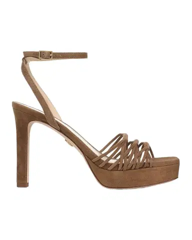 Veronica Beard 100mm Beverlee Suede Platform Sandals | Thumbnail 1