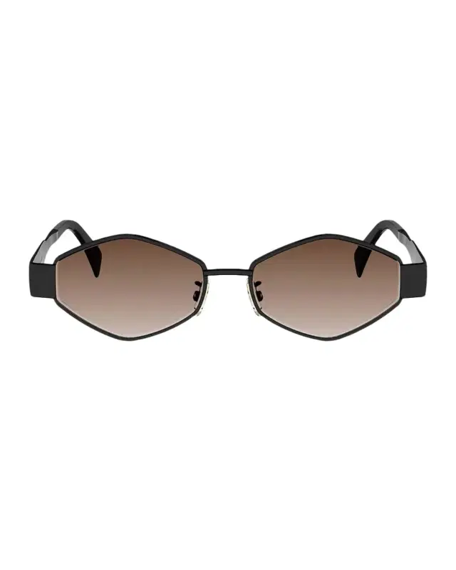 Celine Triomphe 52mm Metal Geometric Sunglasses
