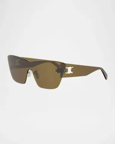 CELINE Sundown Shade Cat-Eye Shield Sunglasses | Thumbnail 2