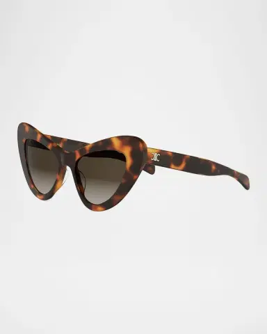 Celine Triomphe Mini HD 52mm Cat-Eye Sunglasses | Thumbnail 2
