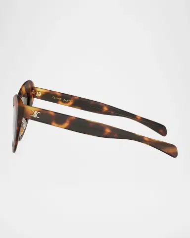 Celine Triomphe Mini HD 52mm Cat-Eye Sunglasses | Thumbnail 3