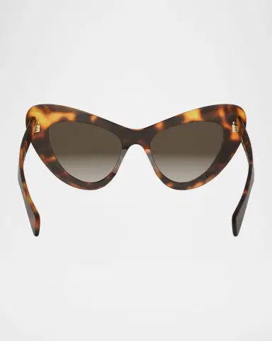 Celine Triomphe Mini HD 52mm Cat-Eye Sunglasses | Thumbnail 5