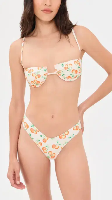 Montce herbet Cherry Bikini Bottoms Cherry herbet | Thumbnail 4