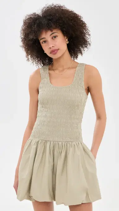 Pistola Ilona Bubble Hem Dress Mist L | Thumbnail 2