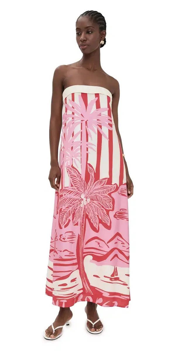 Saphira axi Dress Tropez Pink