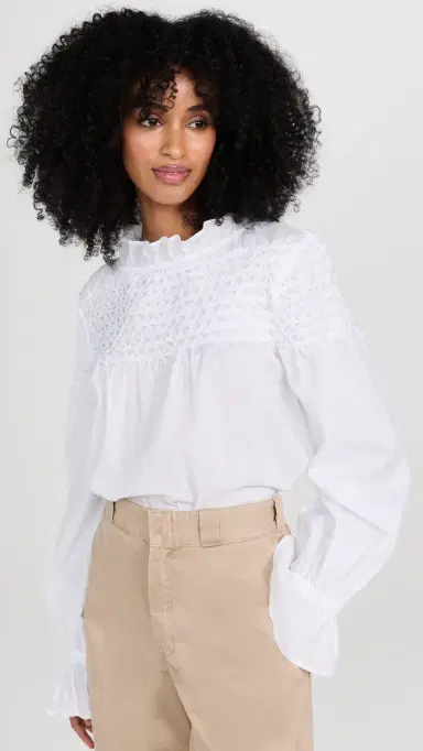 Merlette Majorelle Top White | Thumbnail 2 Merlette Majorelle Top White | Thumbnail 2