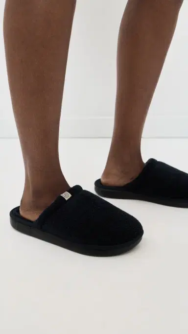 Brunch Essential Slippers Black | Thumbnail 4