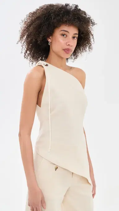 Helmut Lang Asymmetrical Sailor Top Muslin S | Thumbnail 4 Helmut Lang Asymmetrical Sailor Top Muslin S | Thumbnail 4