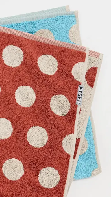 Dusen Dusen Cotton Terry Bathmat Pearl Dot One Size | Thumbnail 3 Dusen Dusen Cotton Terry Bathmat Pearl Dot One Size | Thumbnail 3