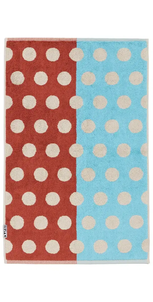 Dusen Dusen Cotton Terry Bathmat Pearl Dot One Size