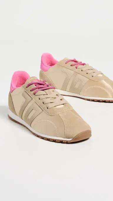 Back 70 Satin Sneakers Beige | Thumbnail 5