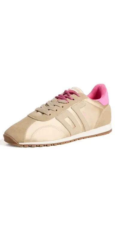 Back 70 Satin Sneakers Beige | Thumbnail 1
