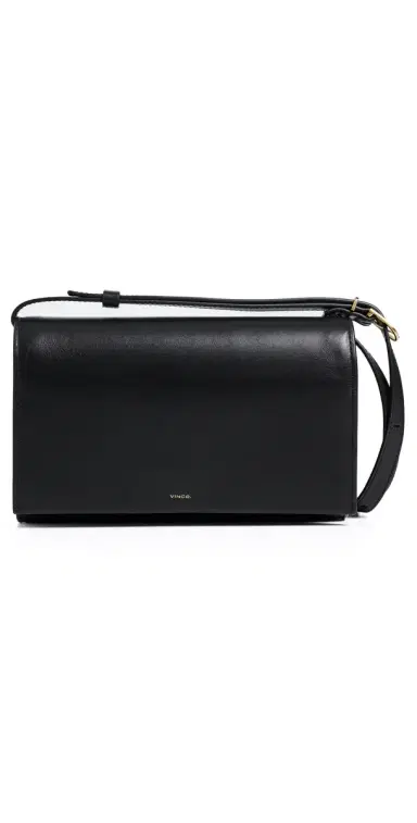 Vince Wallet On A Strap Black One Size | Thumbnail 1