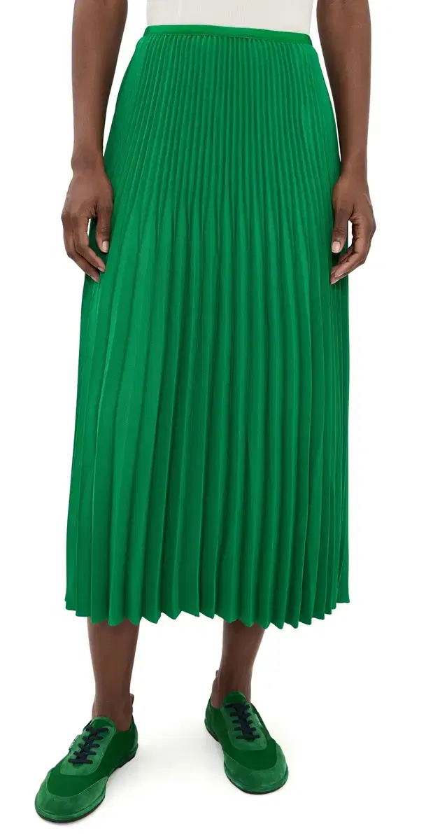 Jenni Kayne Pleated kirt Green