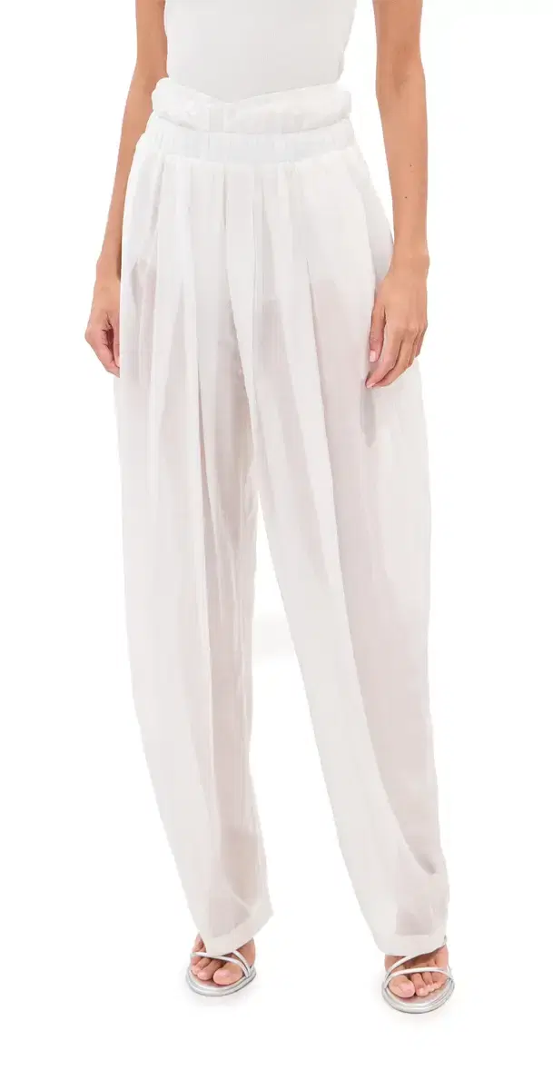 DARKPARK Simona with Culotte Balloon Pants White