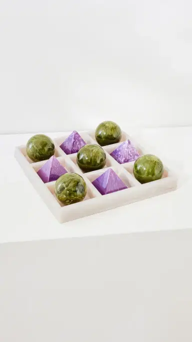 Jonathan Adler Mustique Tic Tac Toe Set - 33689 Multi One Size | Thumbnail 2