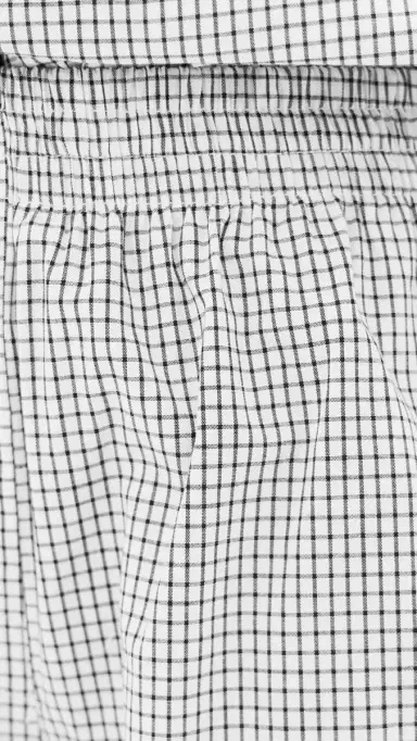 LE BOP Cecilia Shorts Black Check S | Thumbnail 6 LE BOP Cecilia Shorts Black Check S | Thumbnail 6